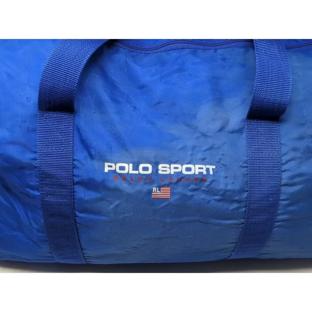 Vintage Polo Sport Ralph Lauren  Large Gym Duffle Weekender Bag VTG 1990s 90s‎